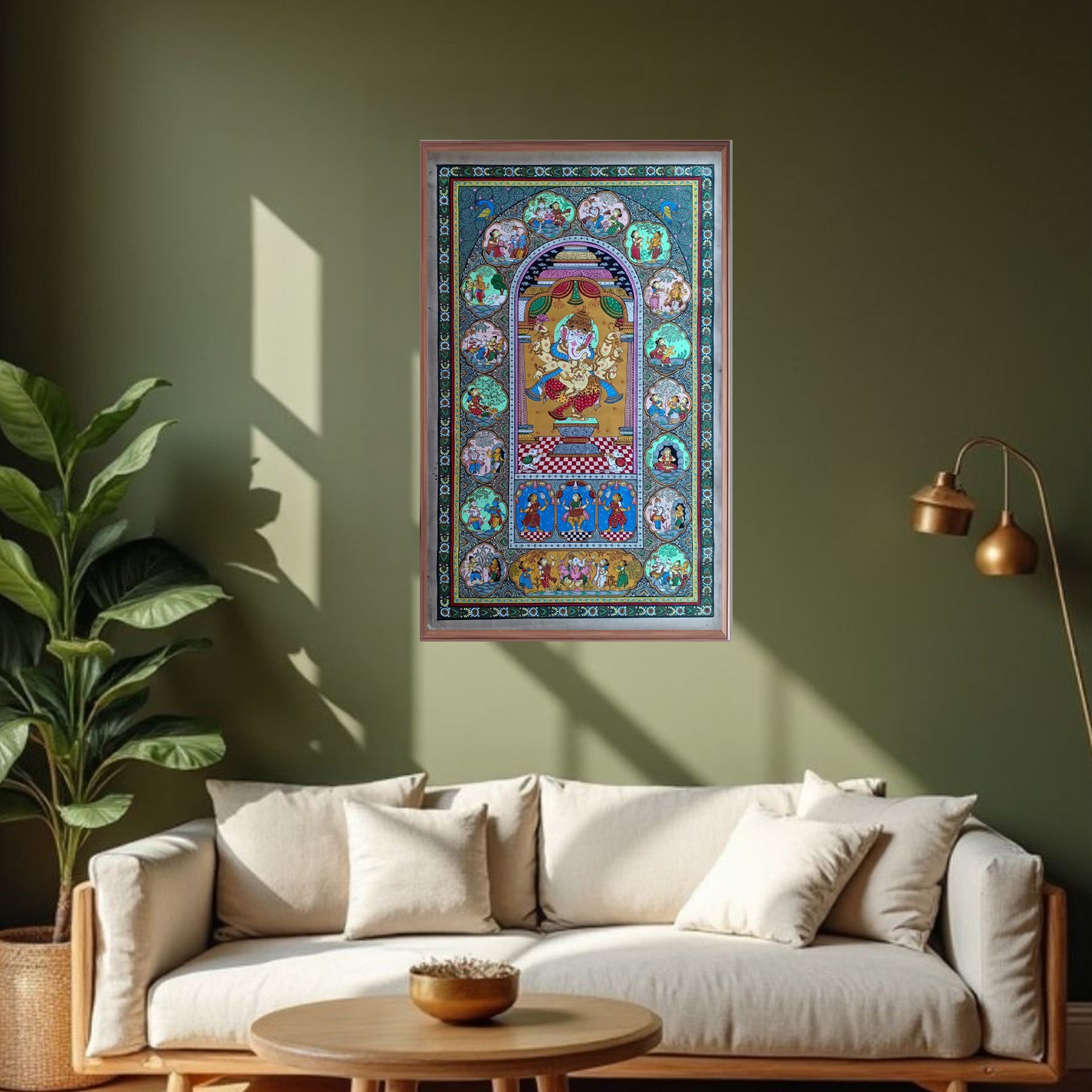 Orissa Pattachitra - Ganesha Life Story