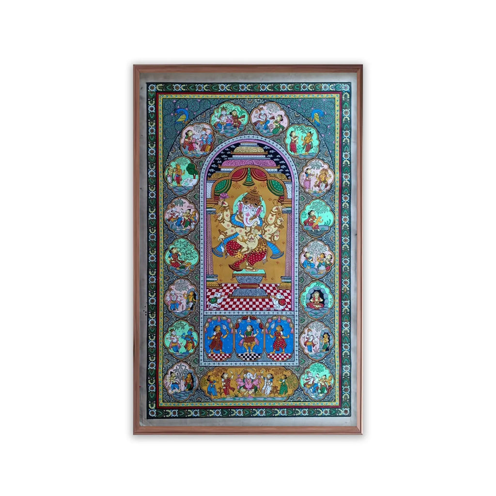 Orissa Pattachitra - Ganesha Life Story