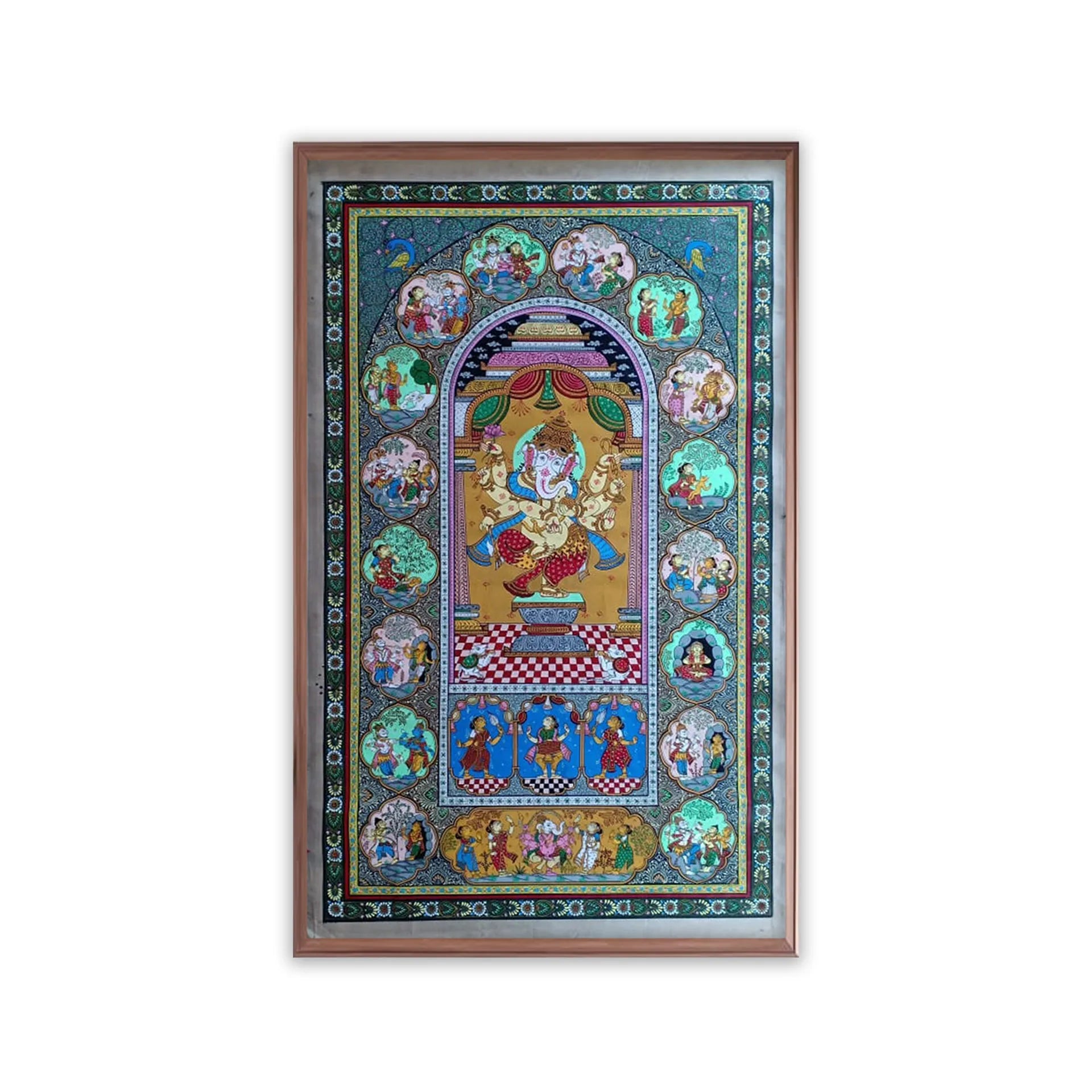 Orissa Pattachitra - Ganesha Life Story