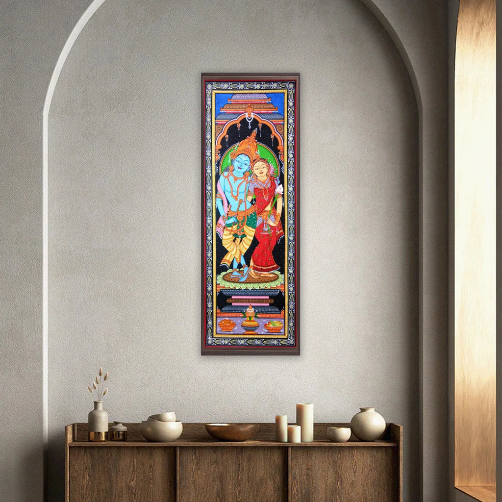 Orissa Pattachitra - Radha Krishna