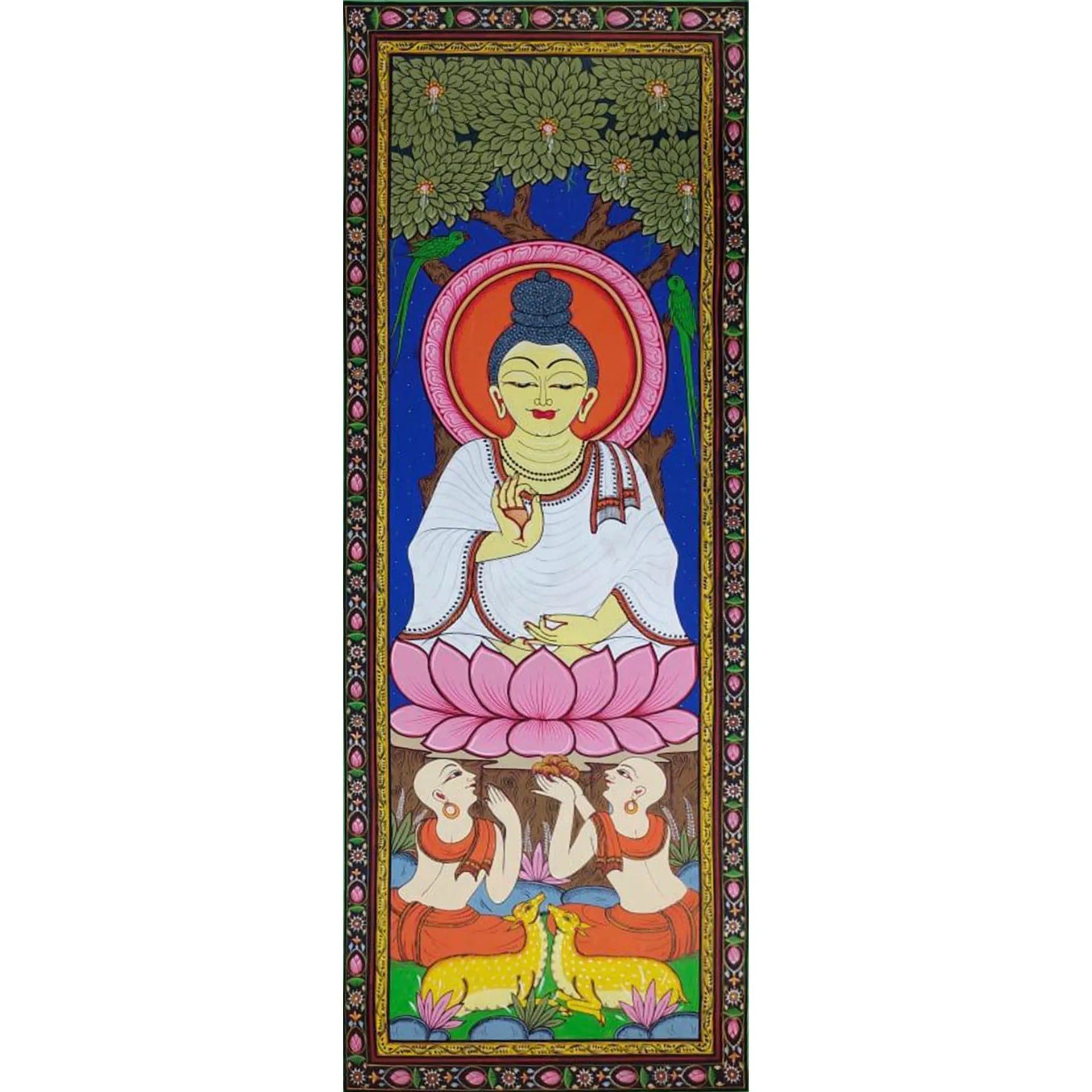 Orissa Pattachitra - Buddha