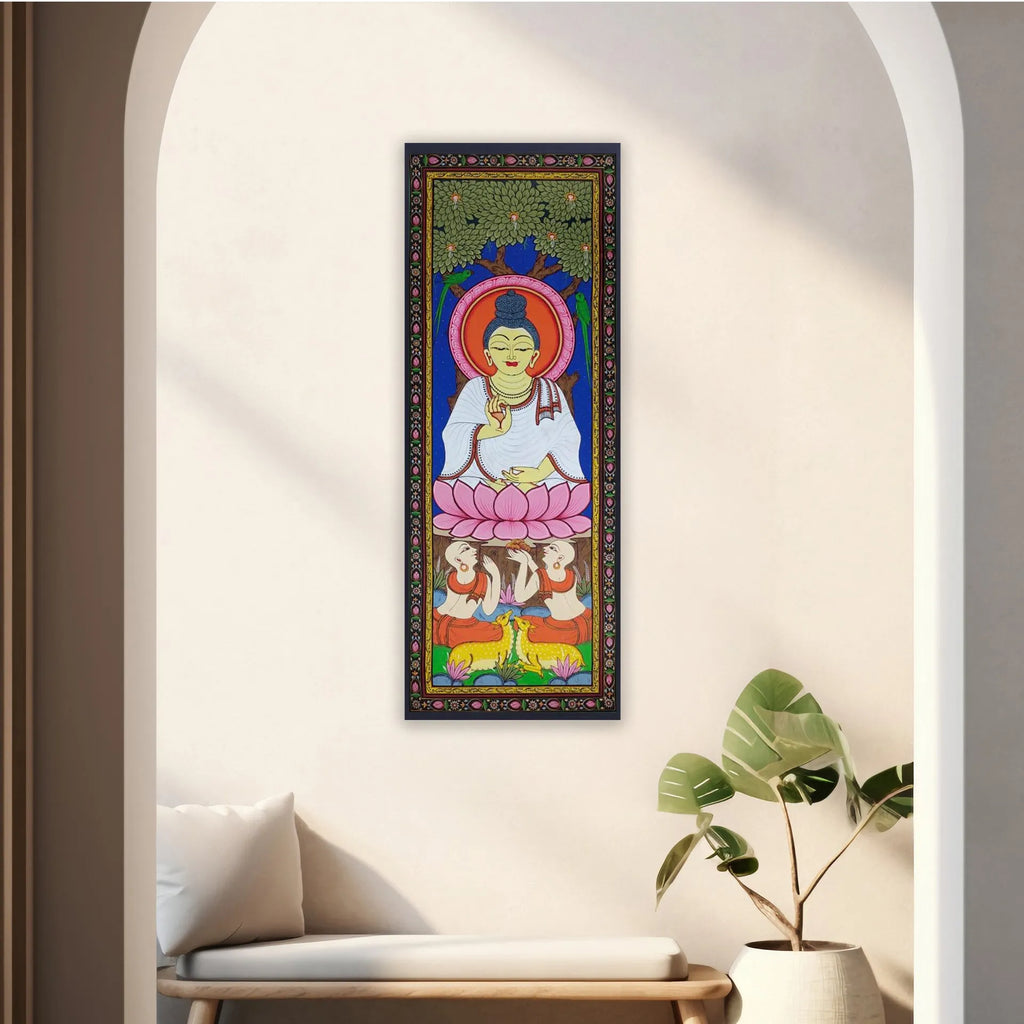 Orissa Pattachitra - Buddha