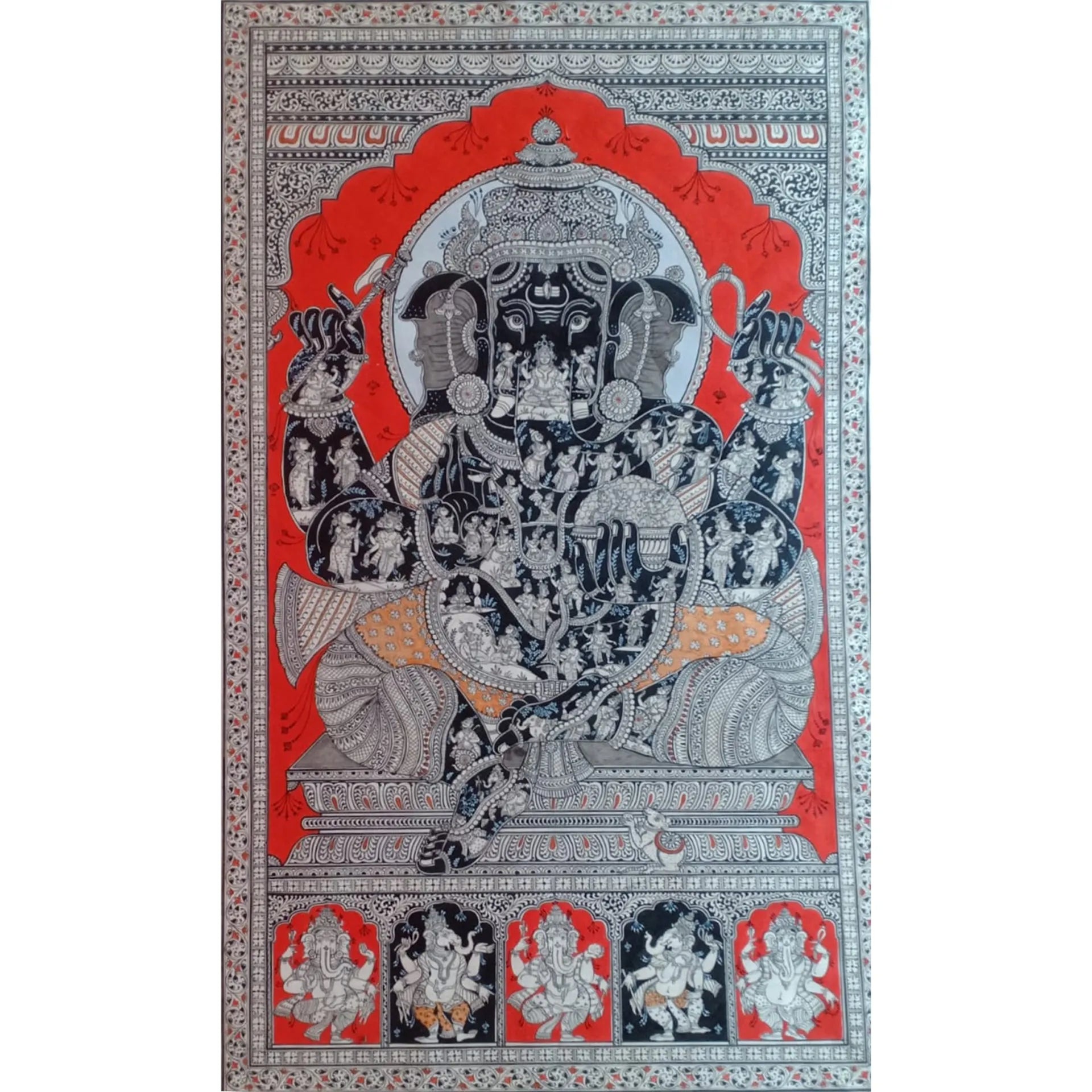Orissa Pattachitra - Life story of Ganpati