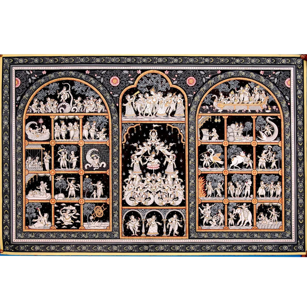 Orissa Pattachitra - Krisha Life Story