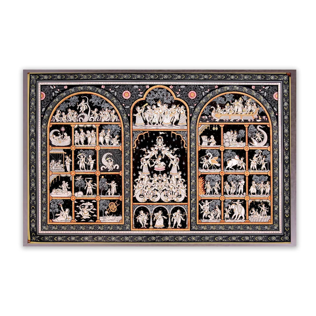 Orissa Pattachitra - Krisha Life Story