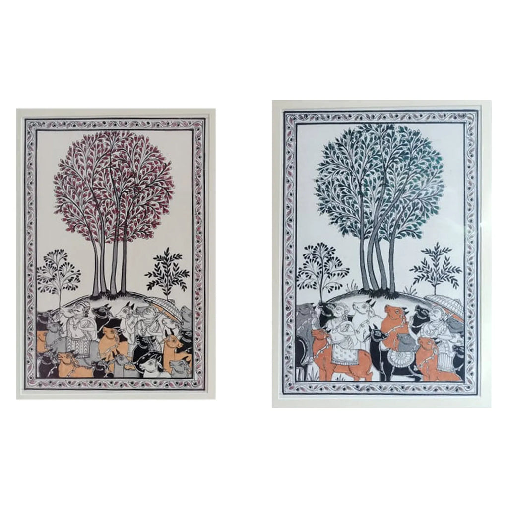 Orissa Pattachitra - Tree of life