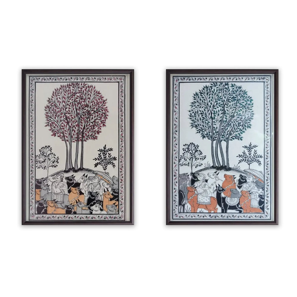 Orissa Pattachitra - Tree of life