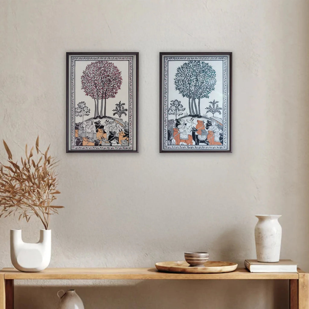 Orissa Pattachitra - Tree of life