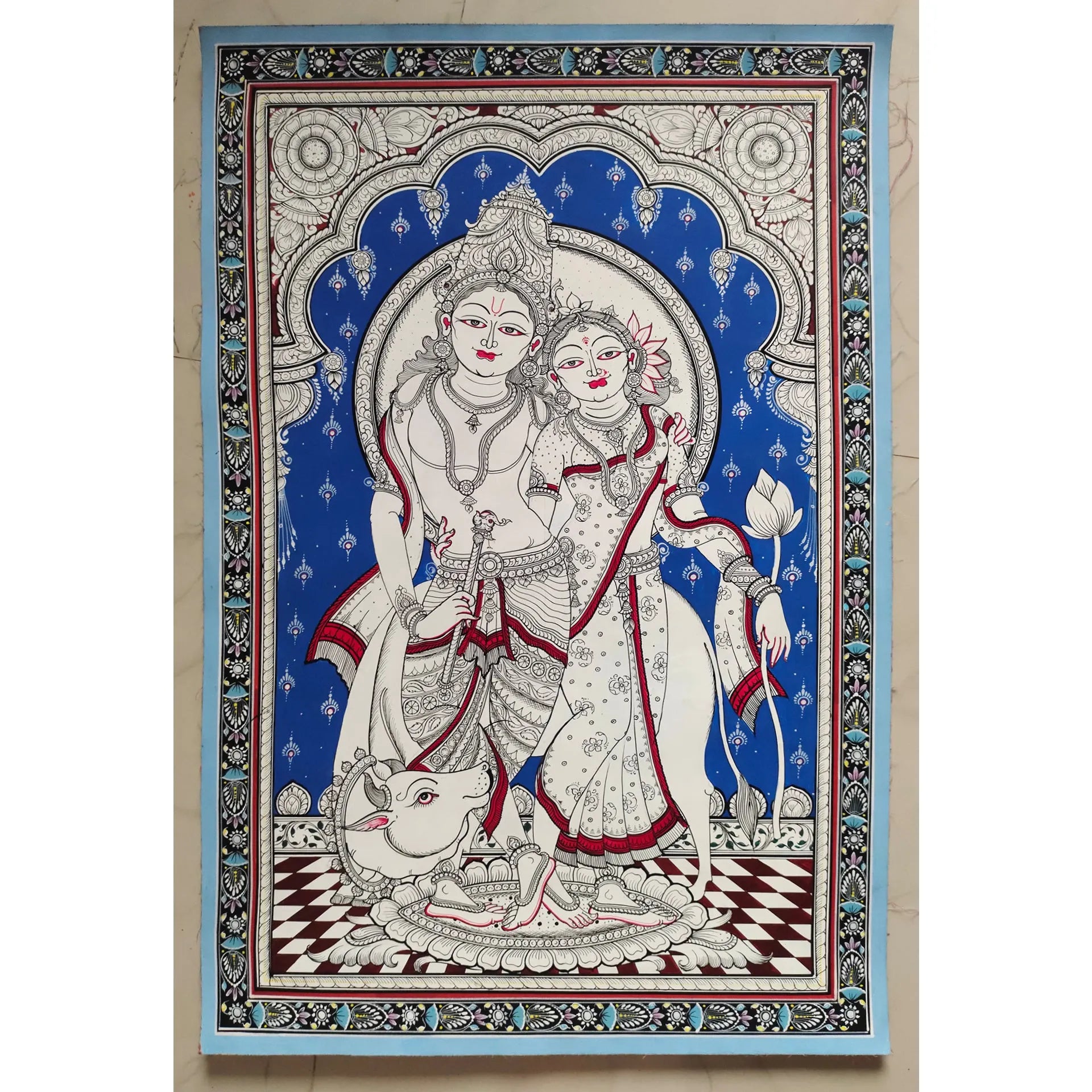 Orissa Pattachitra - Radha Krishna