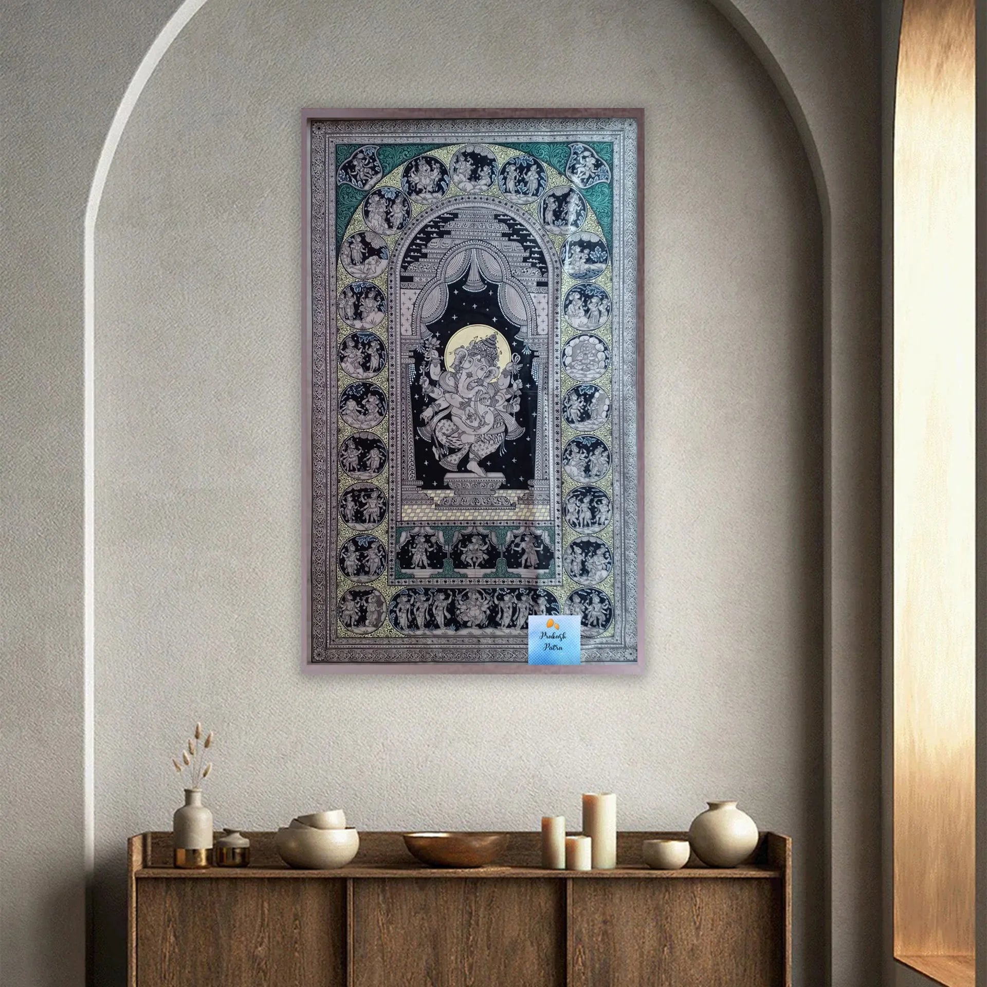 Orissa Pattachitra - Ganesha Life Story
