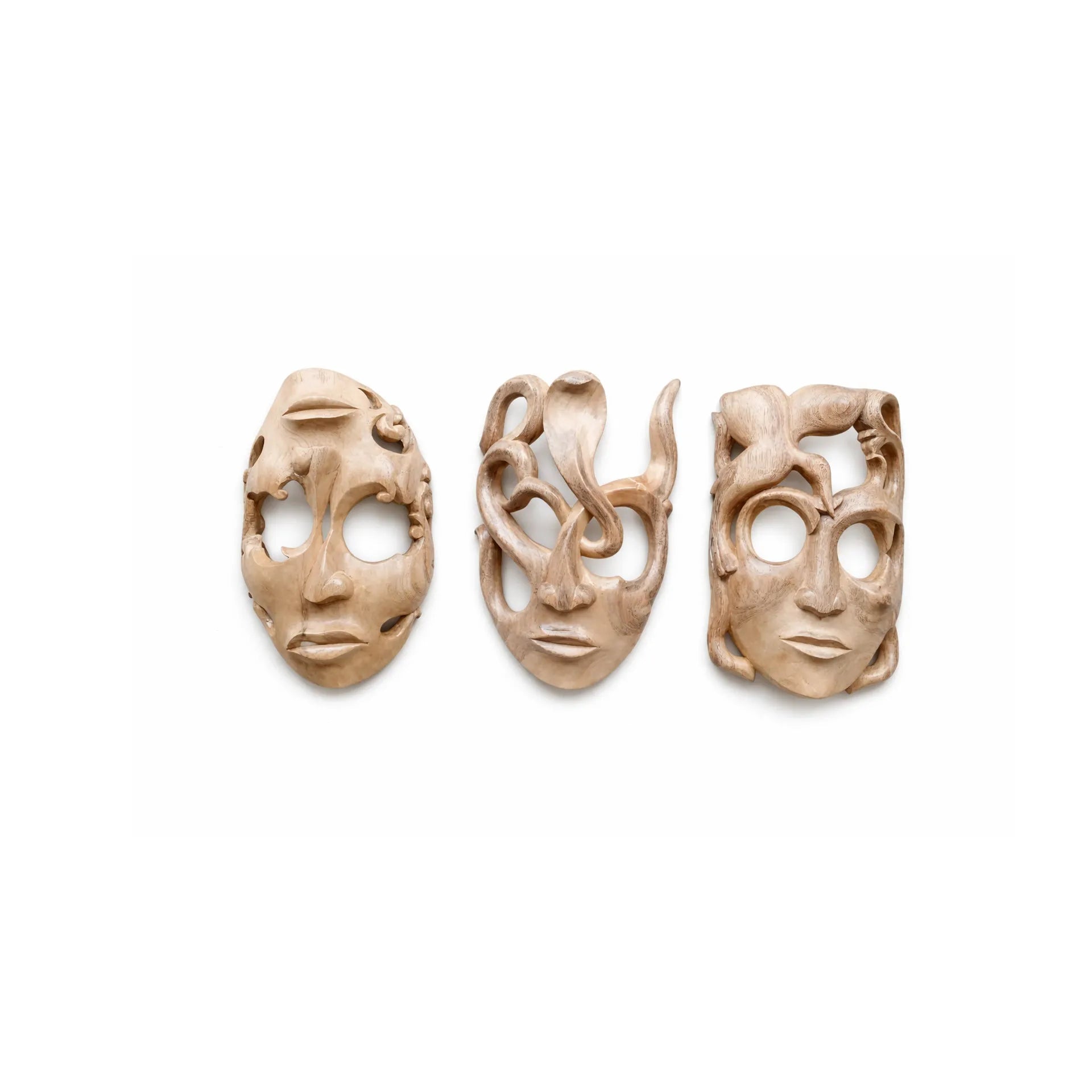 Gomira - Tribal Mask Set of 3