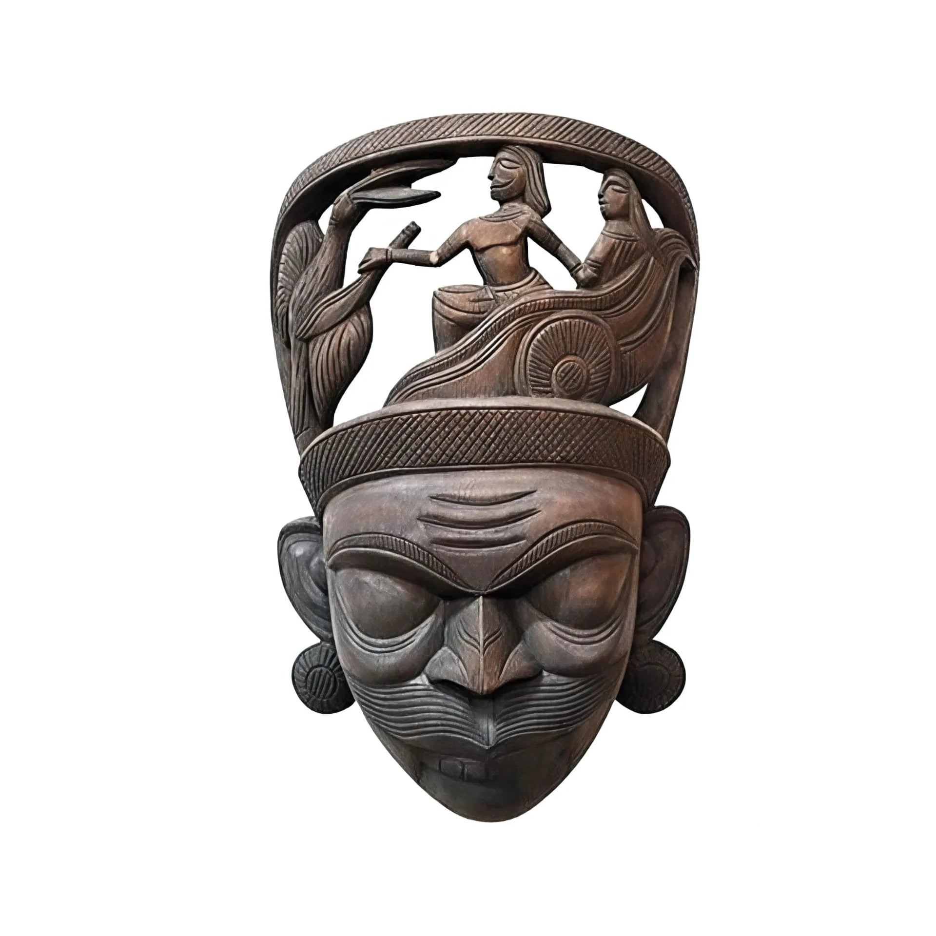 Gomira - Ravan face- Sita Haran Jatayu scene