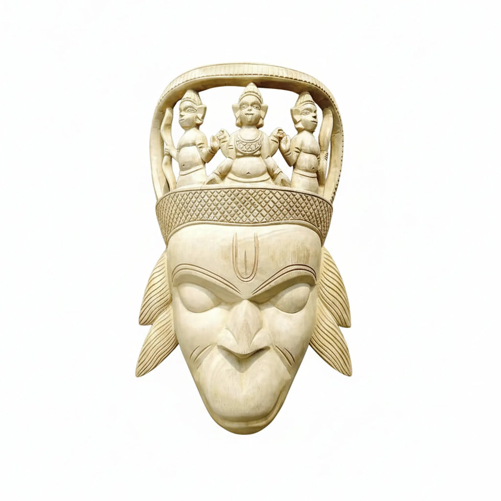 Gomira - Hanuman with Bhadrakali, Ram and Laxman