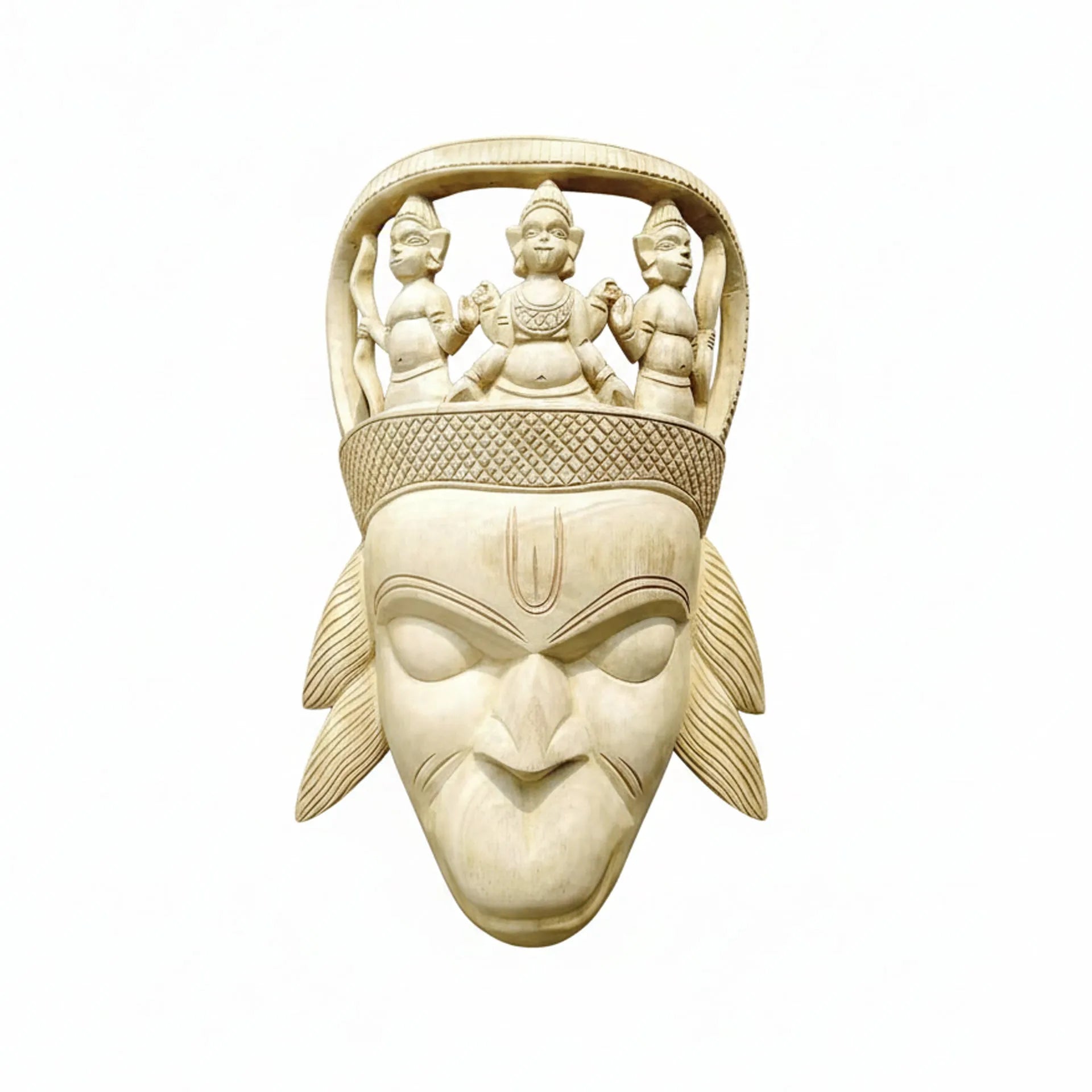 Gomira - Hanuman with Bhadrakali, Ram and Laxman