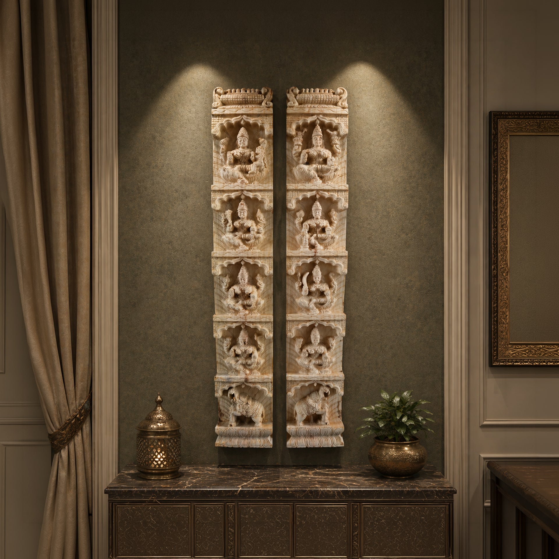 Madhavamala – Divine Pillars Set of Two