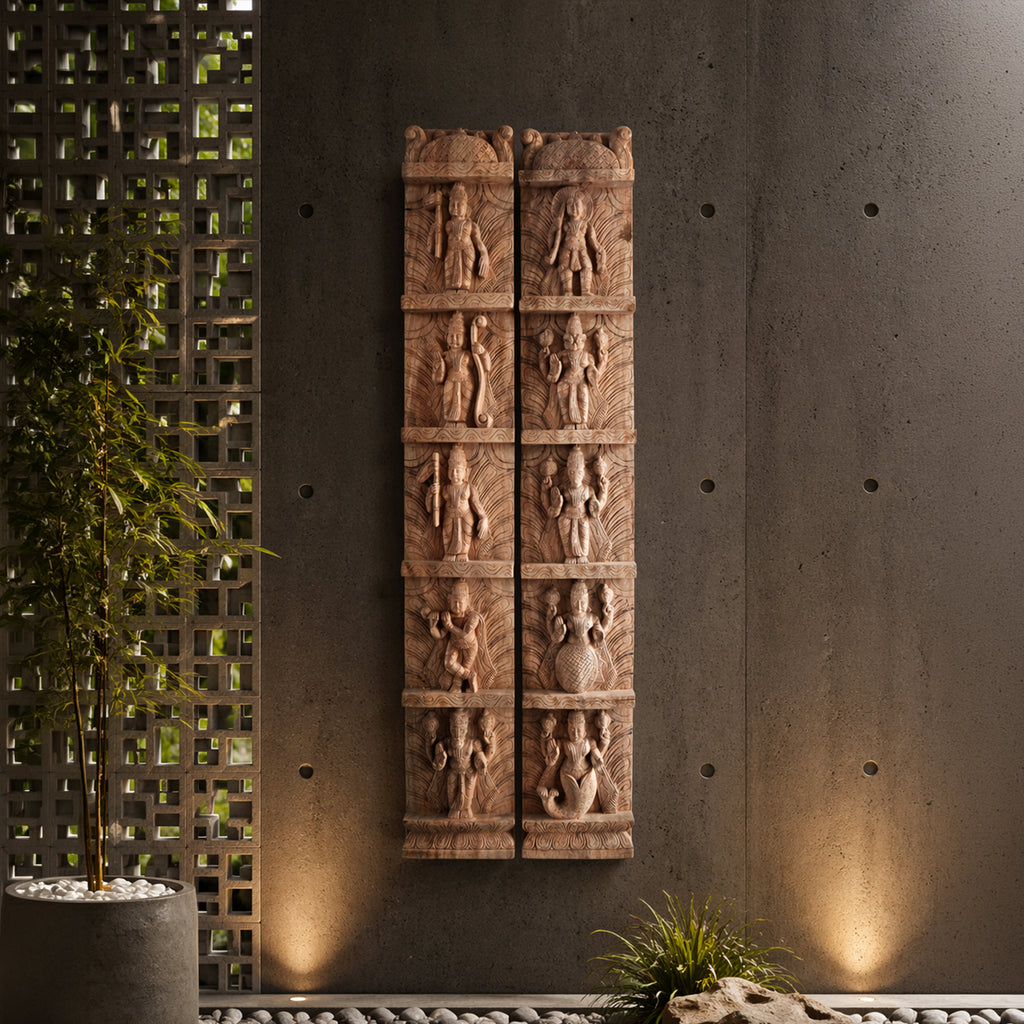Madhavamala – Sacred Bracket Set of Two