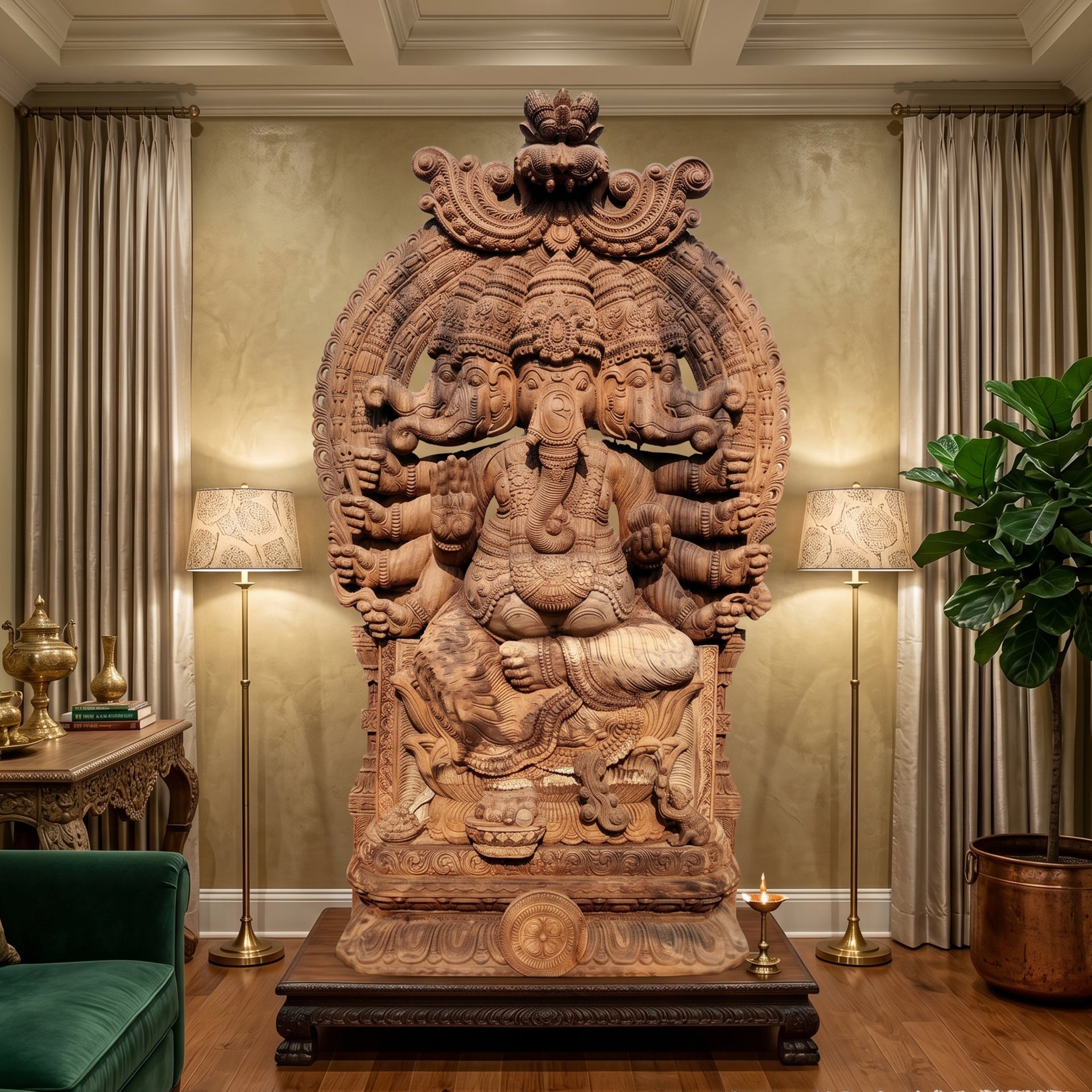 Madhavamala - Panchamukhi Ganesha