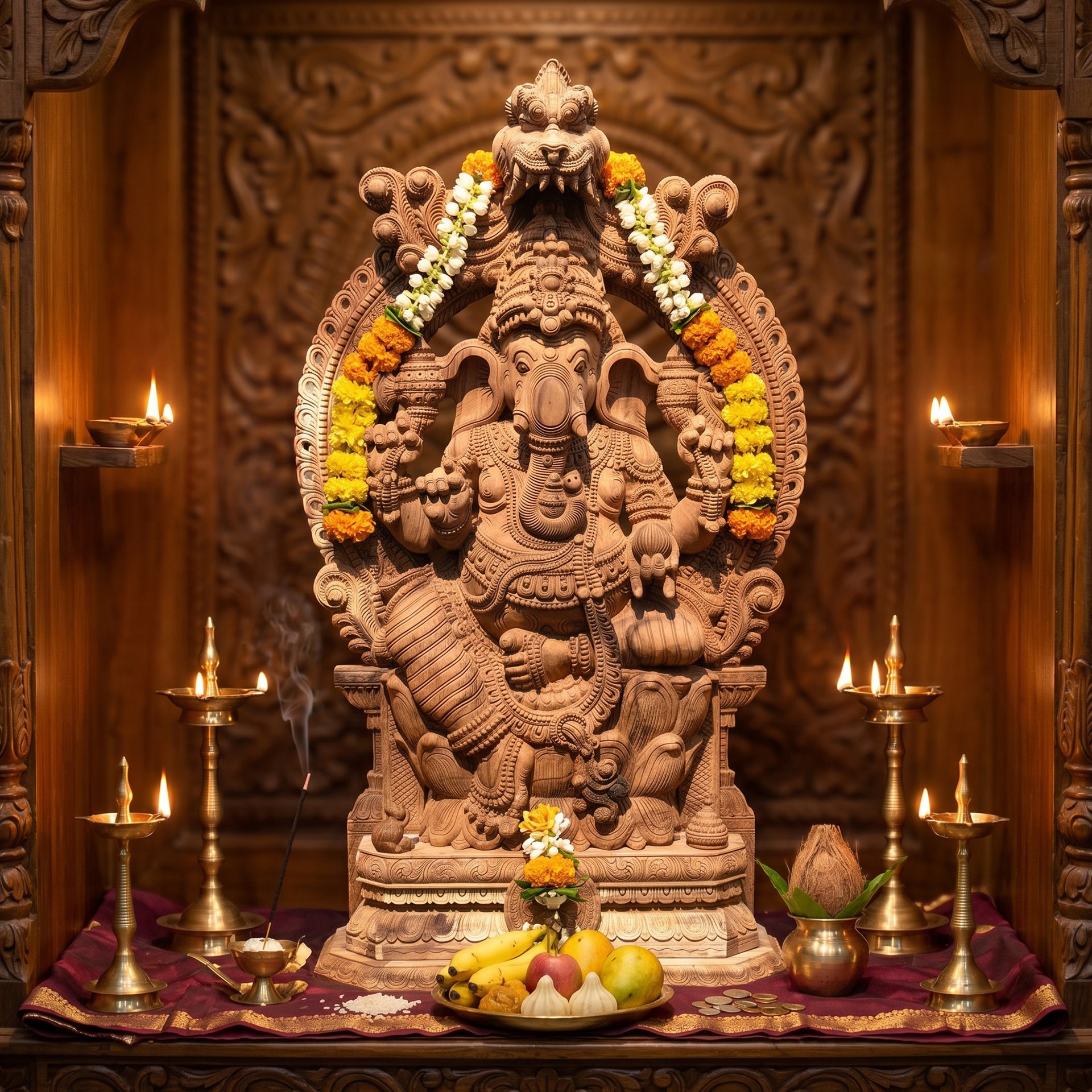 Madhavamala - Royal Ganesha