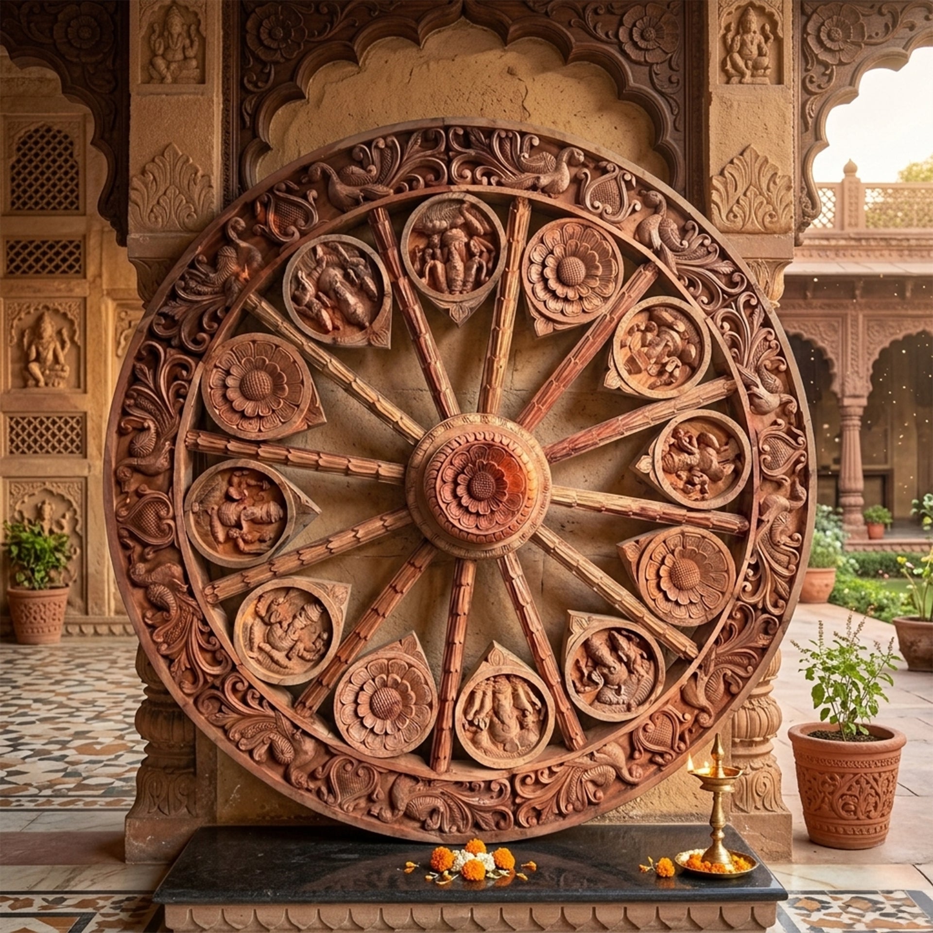 Madhavamala - Avatar Wheel