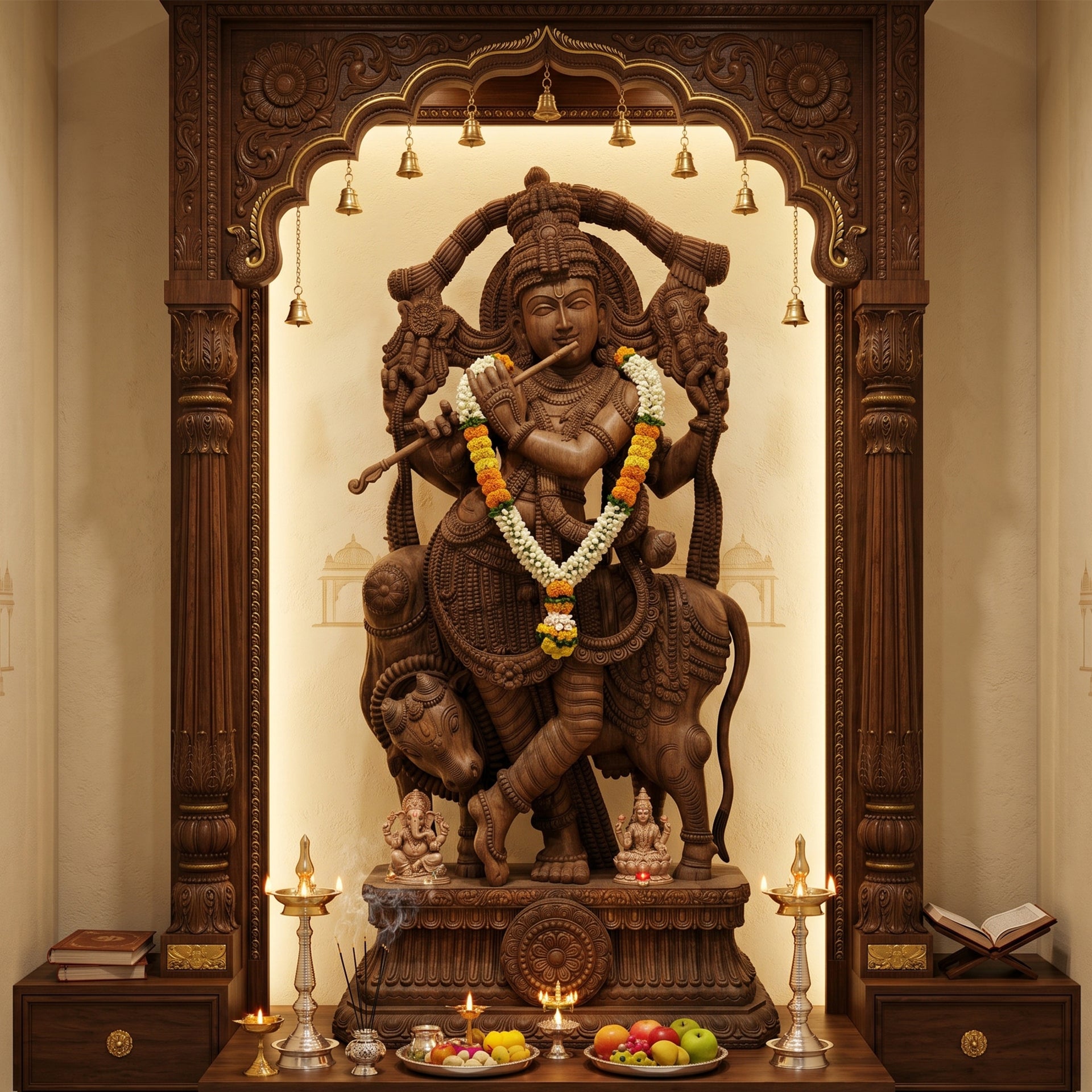Madhavamala - Lord Krishna in Venugopala