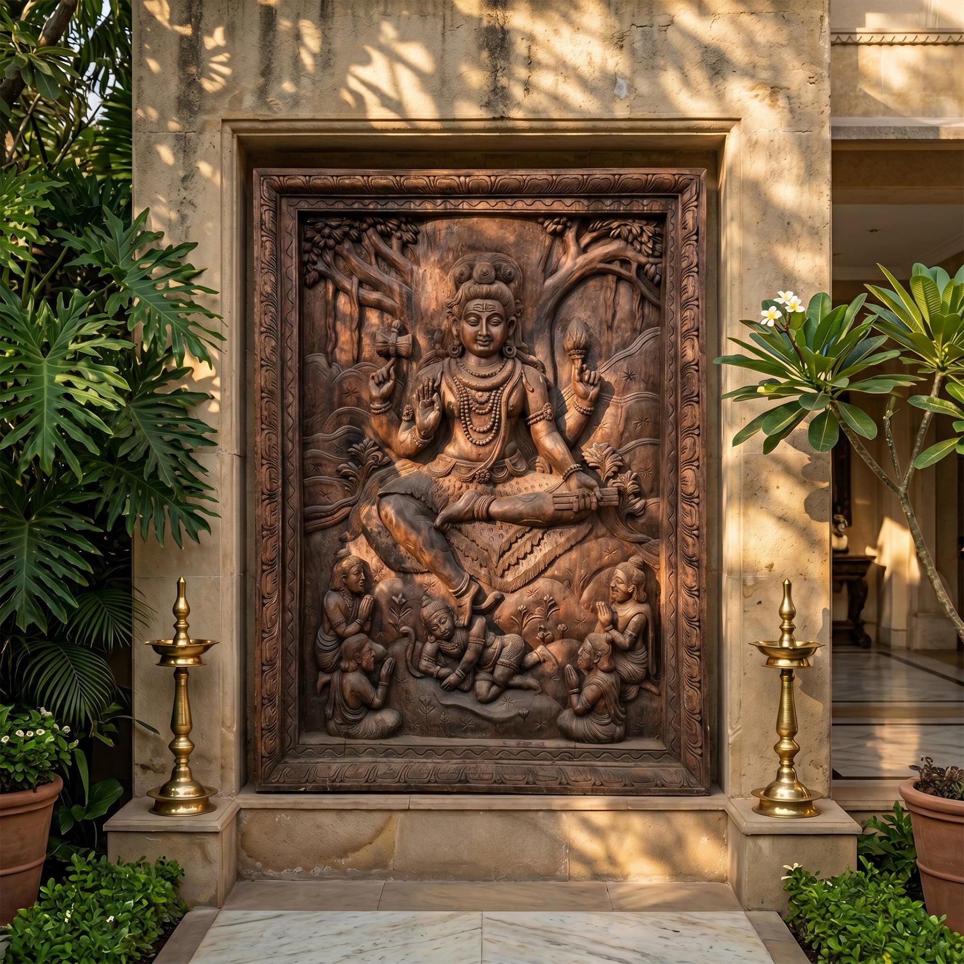 Madhavamala - Shiva Panel