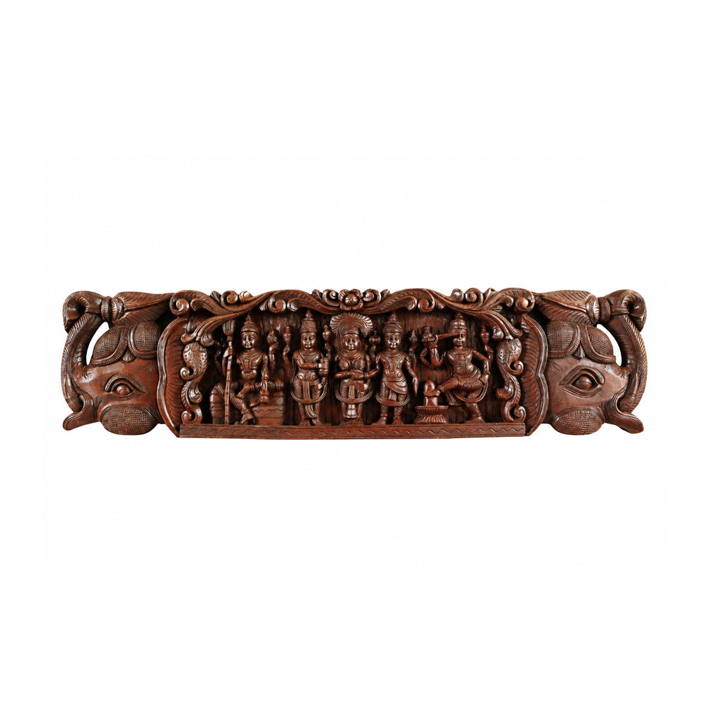 Madhavamala – Elephant Frame Panel