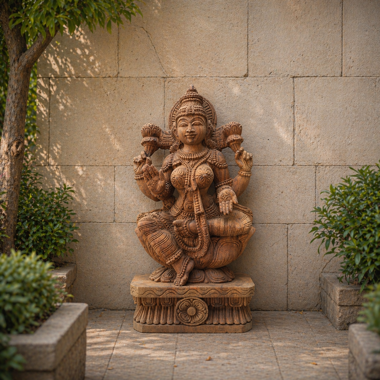 Madhavamala - Lakshmi Idol