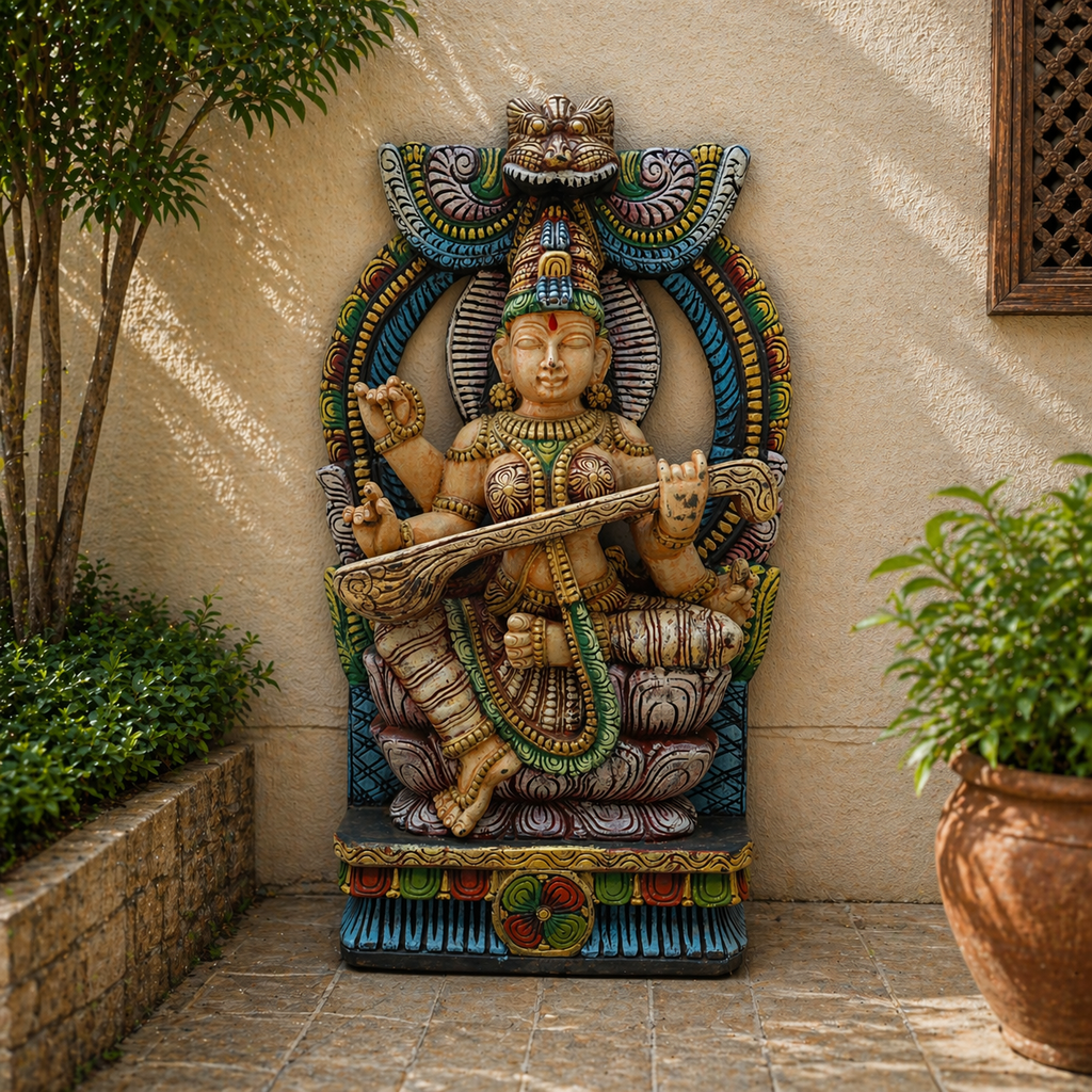 Madhavamala - Saraswati Idol