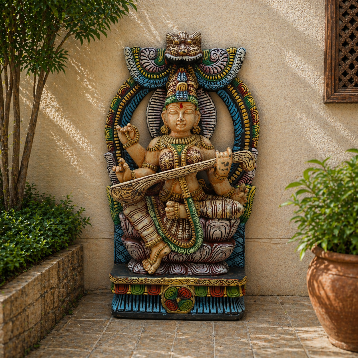 Madhavamala - Saraswati Idol