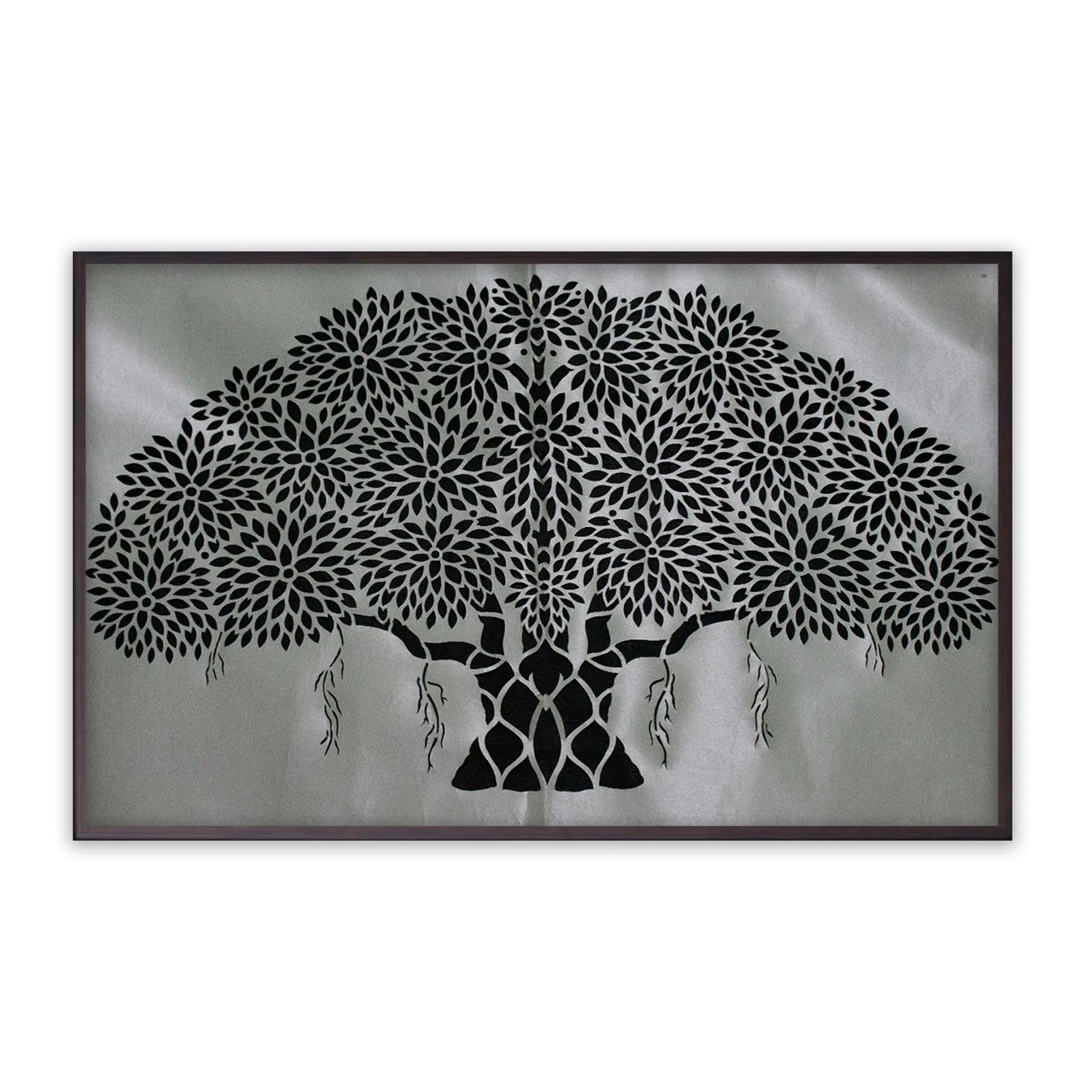 Sanjhi Art - Banyan Tree