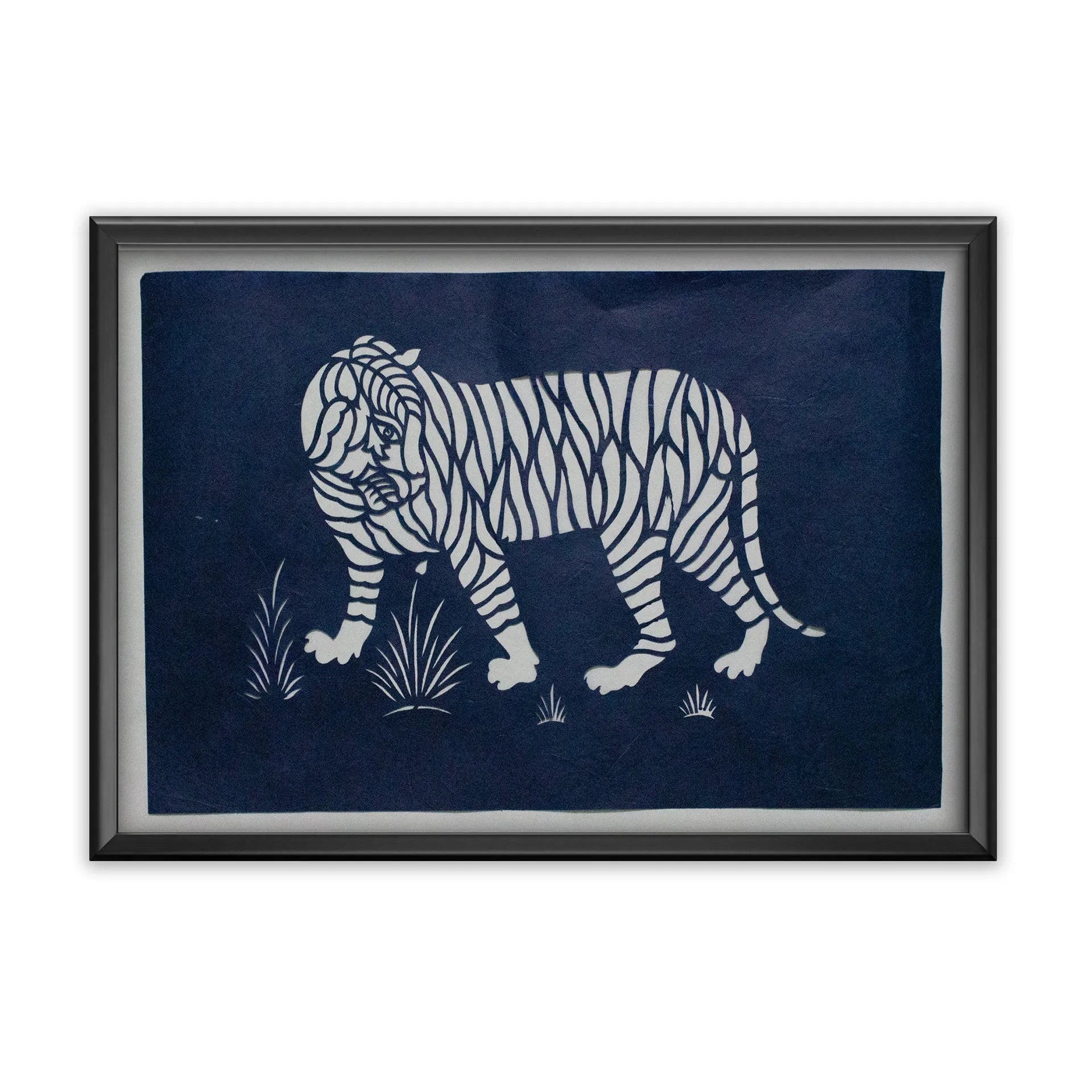 Sanjhi Art - The tiger