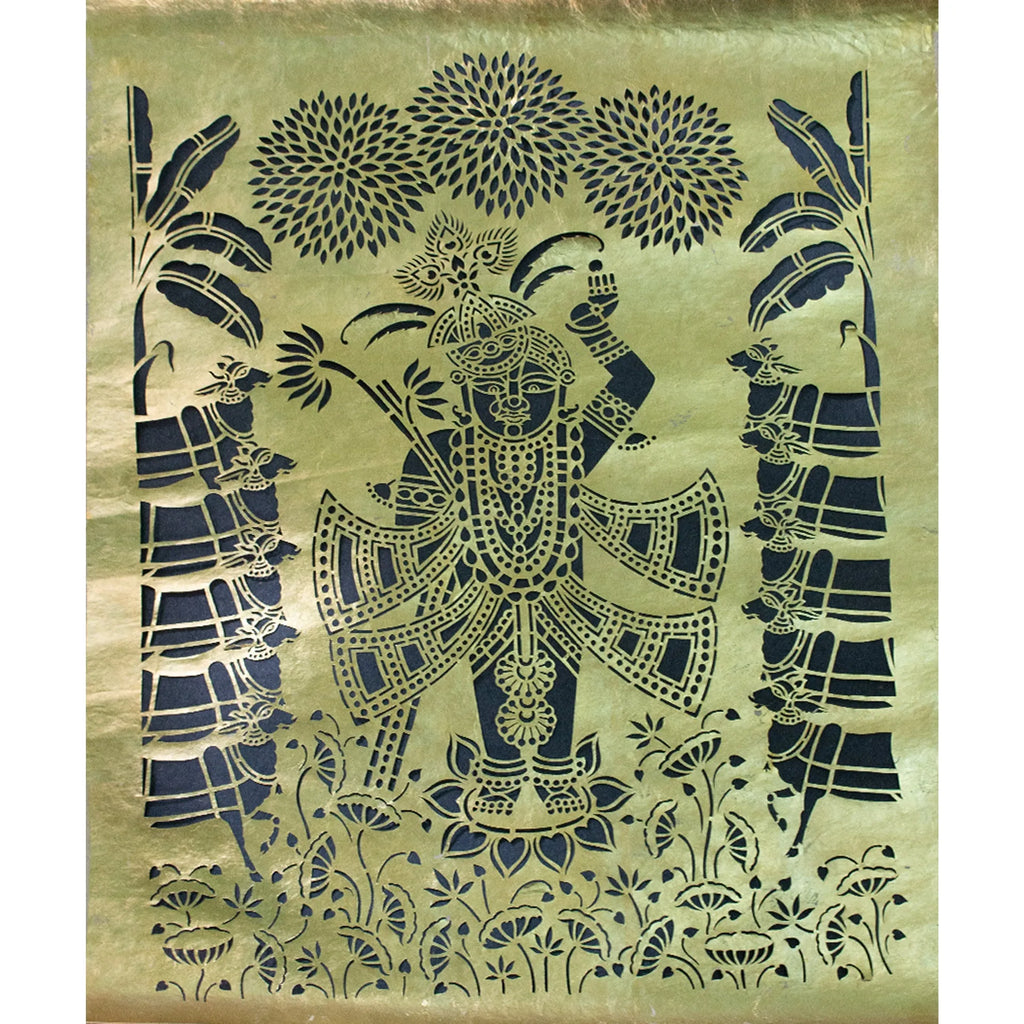 Sanjhi Art - shreenath ji