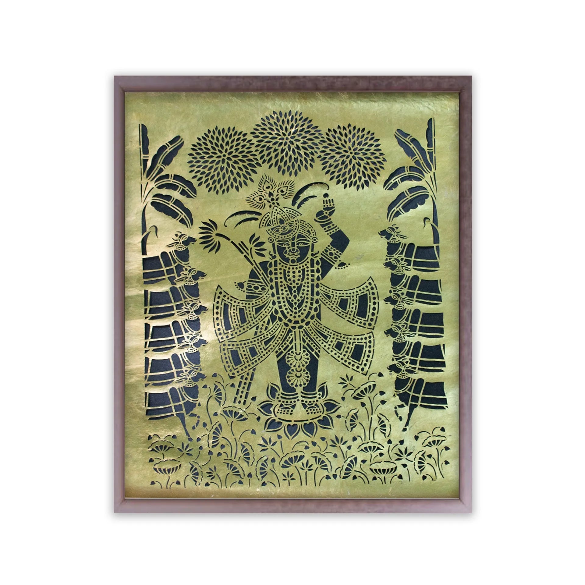 Sanjhi Art - shreenath ji