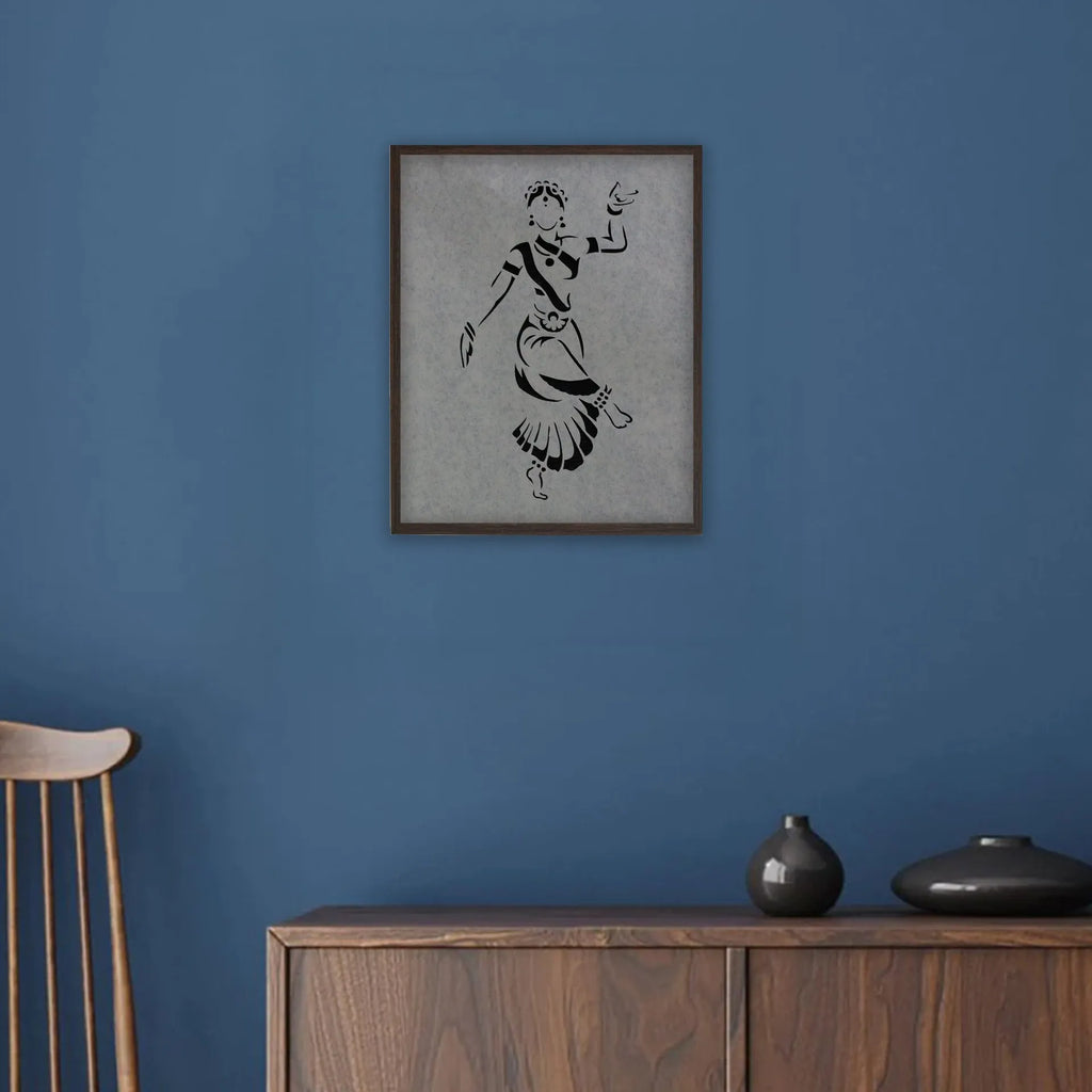 Sanjhi Art - The Bharatnatyam dance