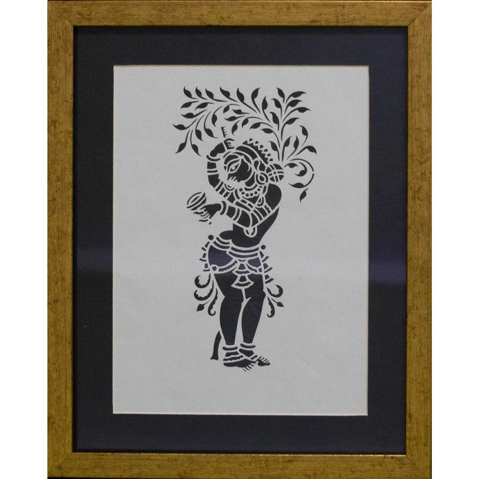 Sanjhi Art - The apsara