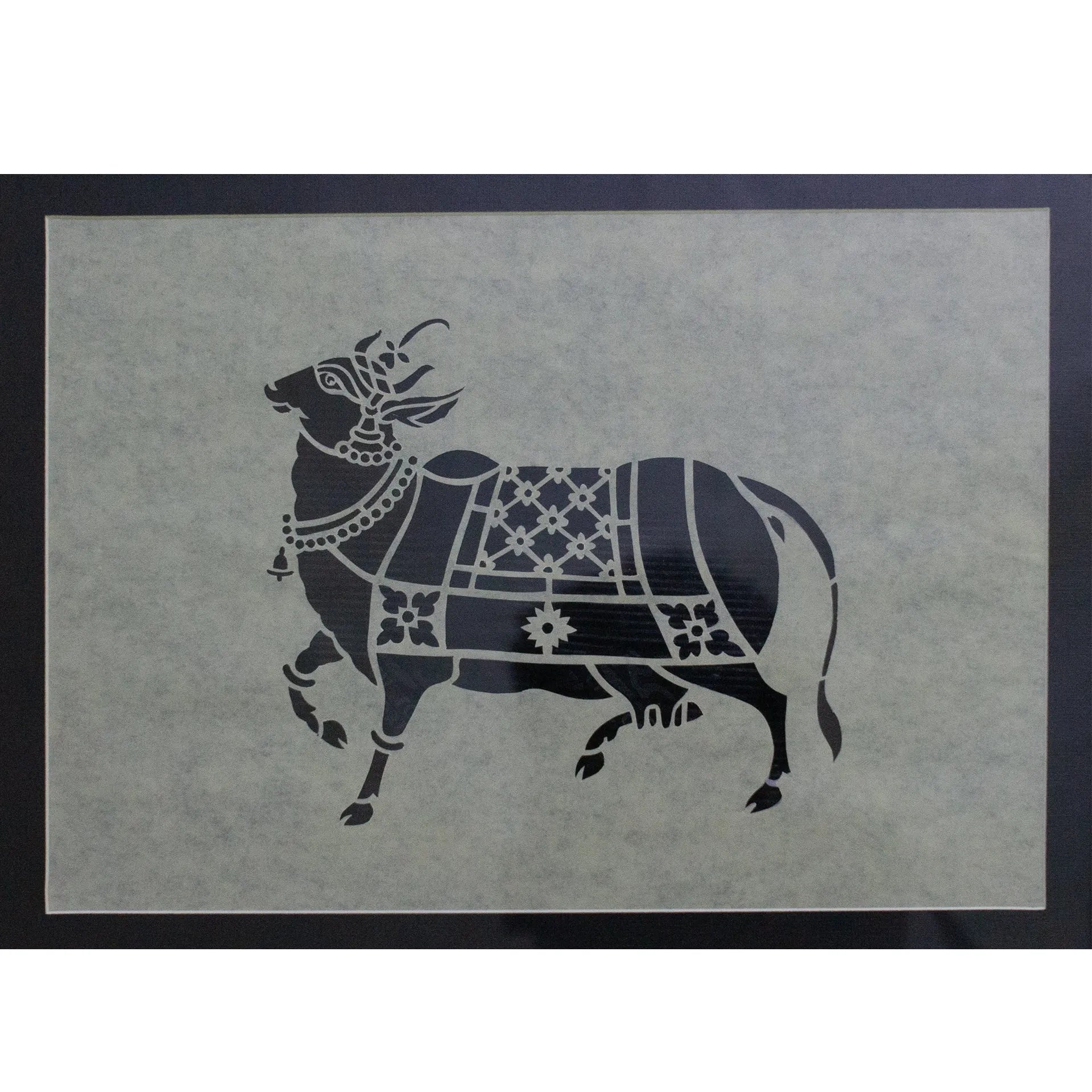 Sanjhi Art - The Pichwai Cow