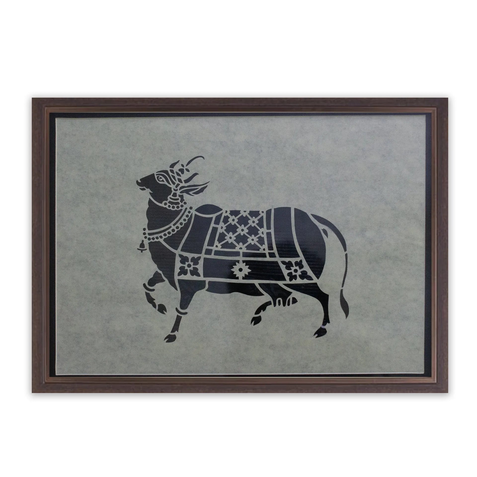 Sanjhi Art - The Pichwai Cow