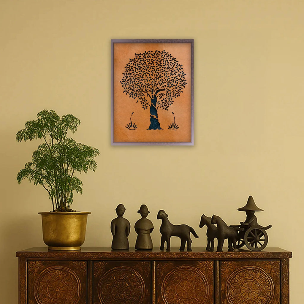 Sanjhi Art - The Tree