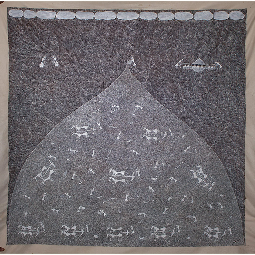 Warli - Fist rain, pooja of rain god and secret help by rain god with worms