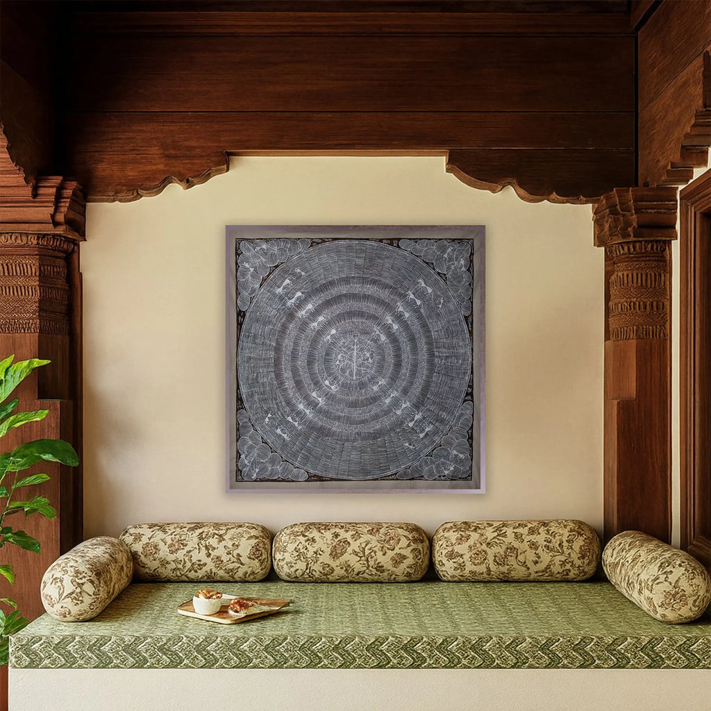 Warli - Khaliyan - Malani with the help of animals