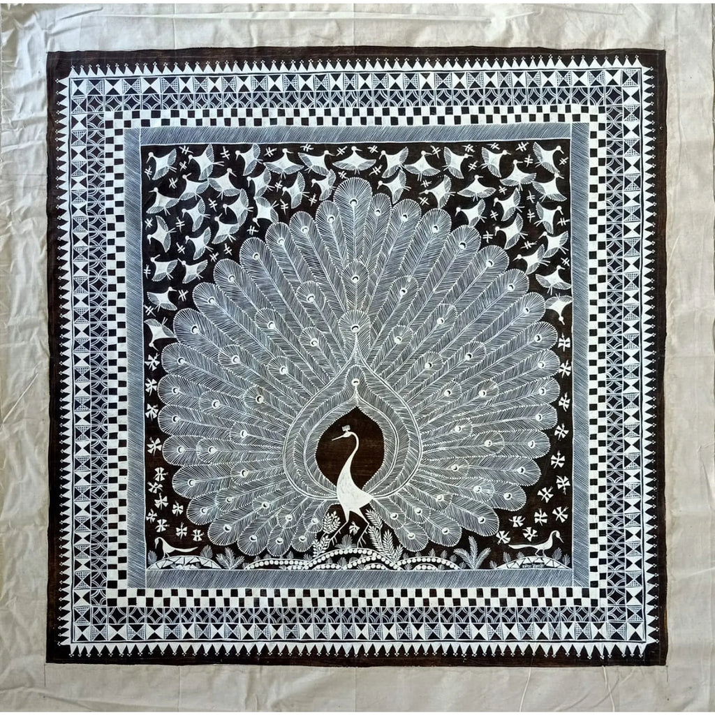 Warli - Peacock