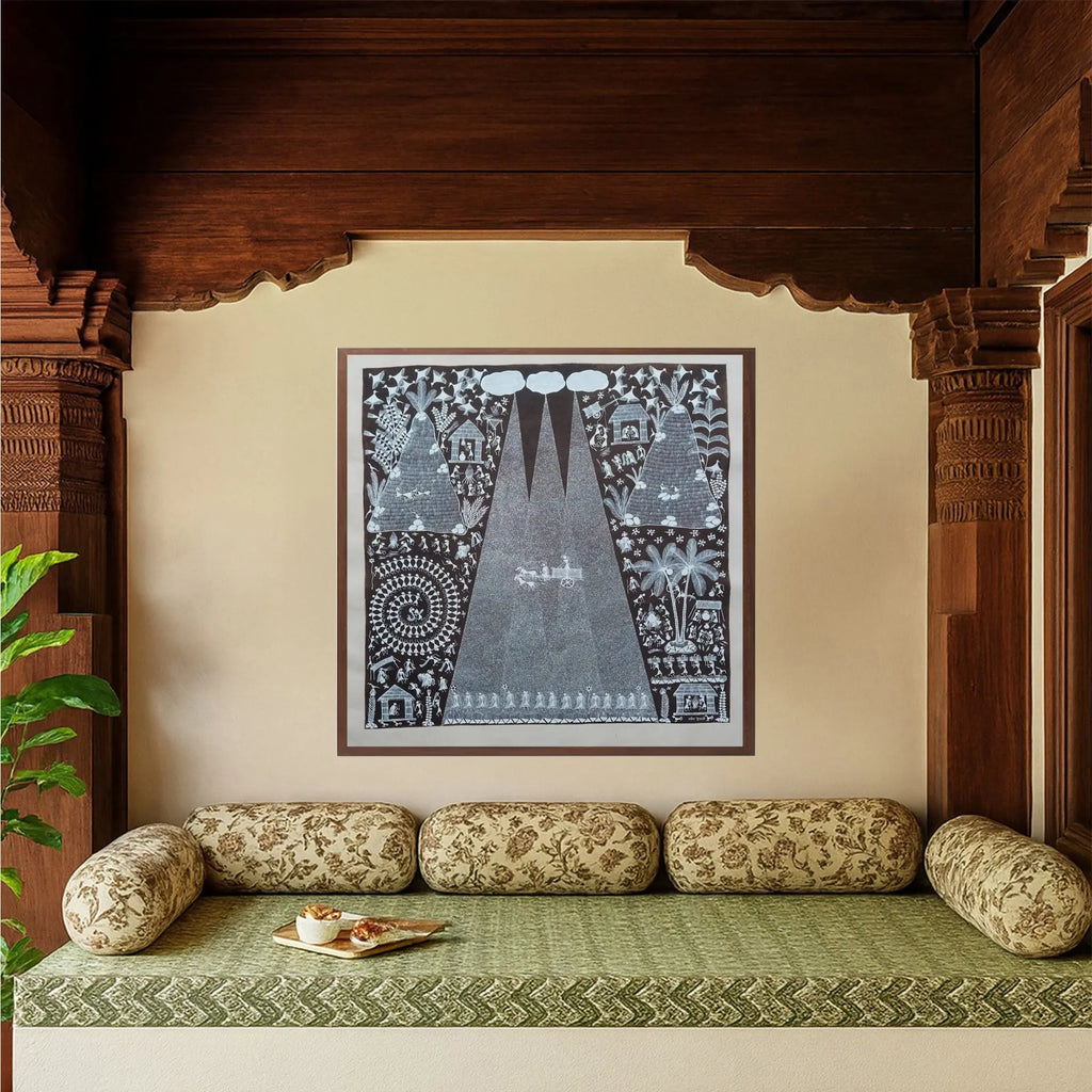 Warli - Festive Dance - Young girls and boys
