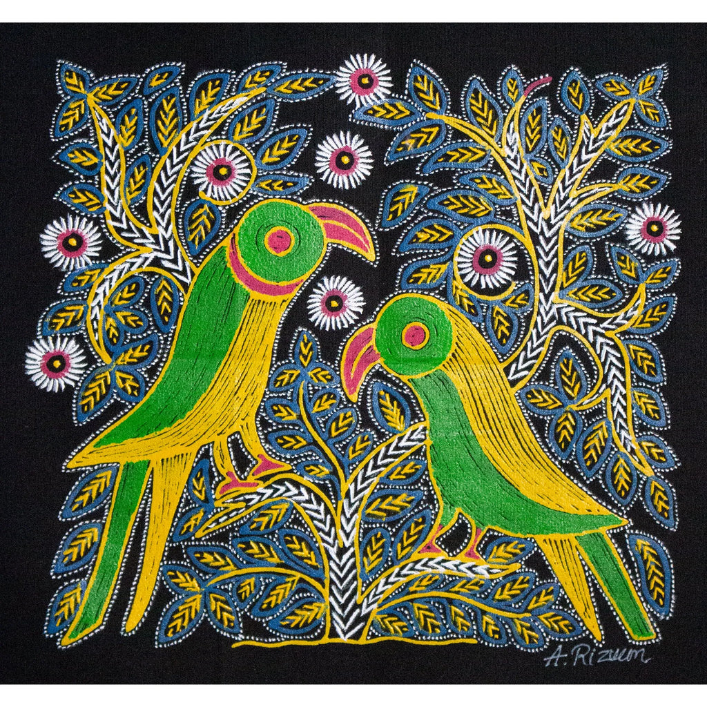 Rogan Art - Pair of parrots