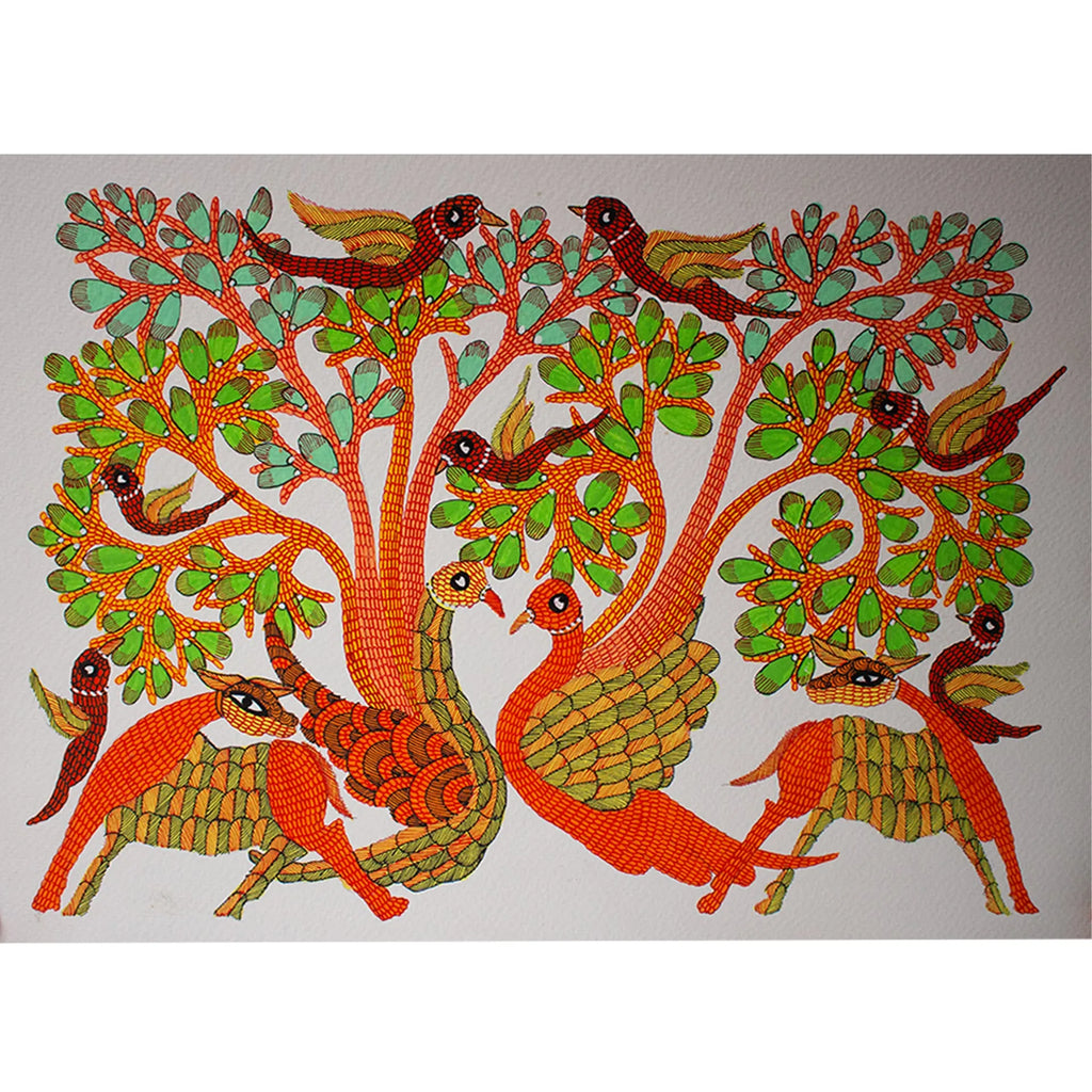 Gond - Life in Orange Jungle