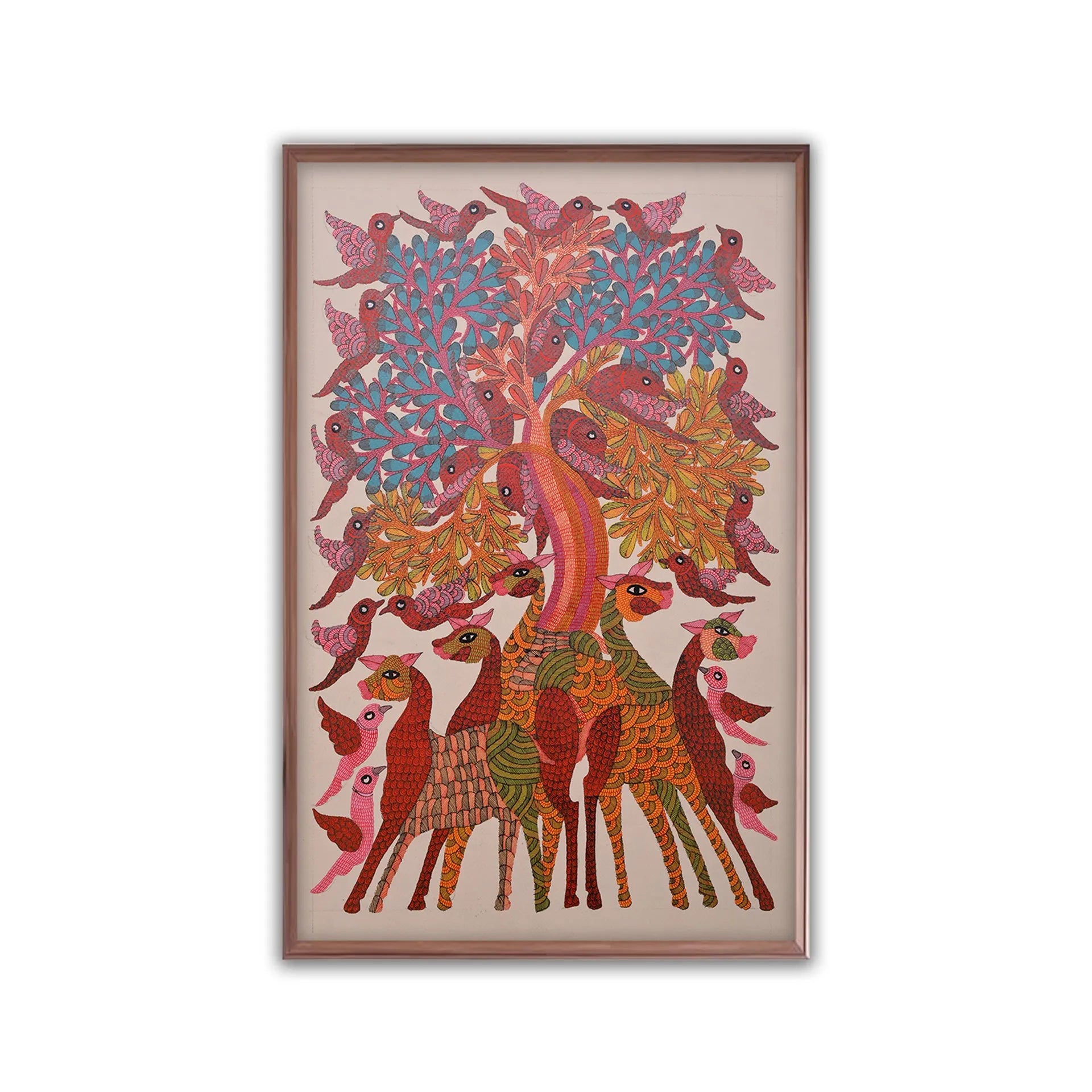Gond - Tree of Life and Animals