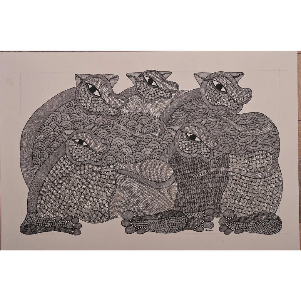 Gond - Pack of Tiger