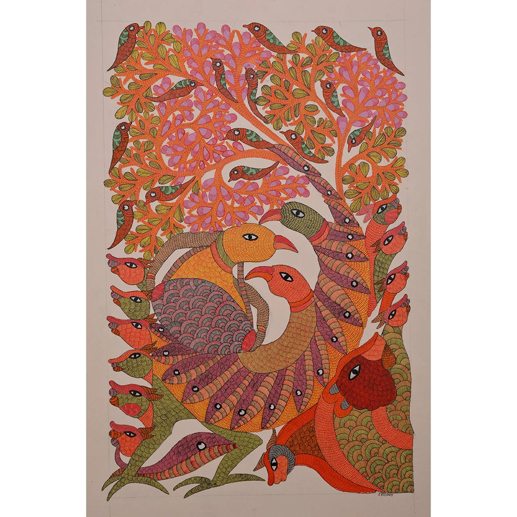 Gond - Peacock