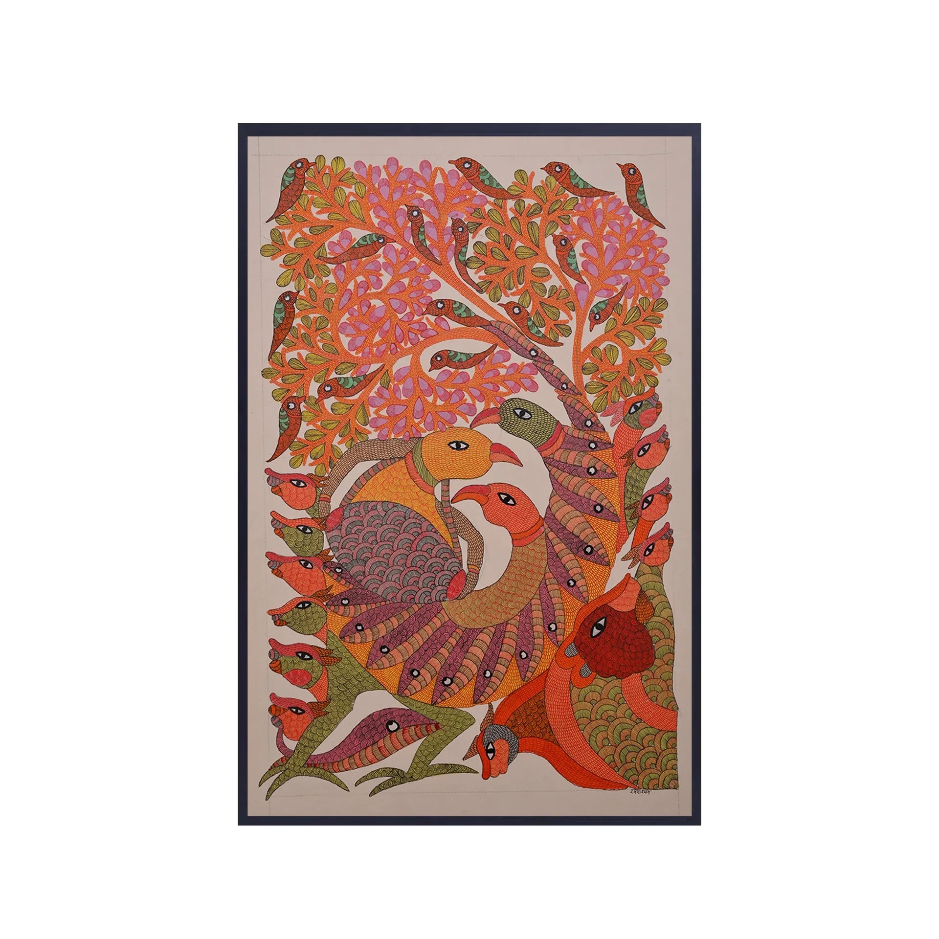 Gond - Peacock