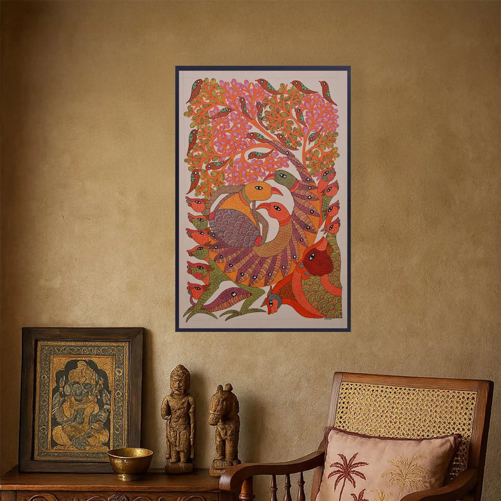 Gond - Peacock