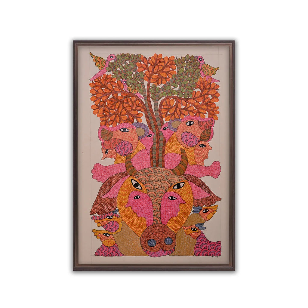 Gond - Baghwana and Tree of Life
